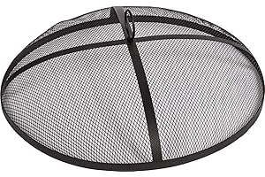 Dagan Industries 25-Inch Mesh Fire Pit Spark Screen - Round