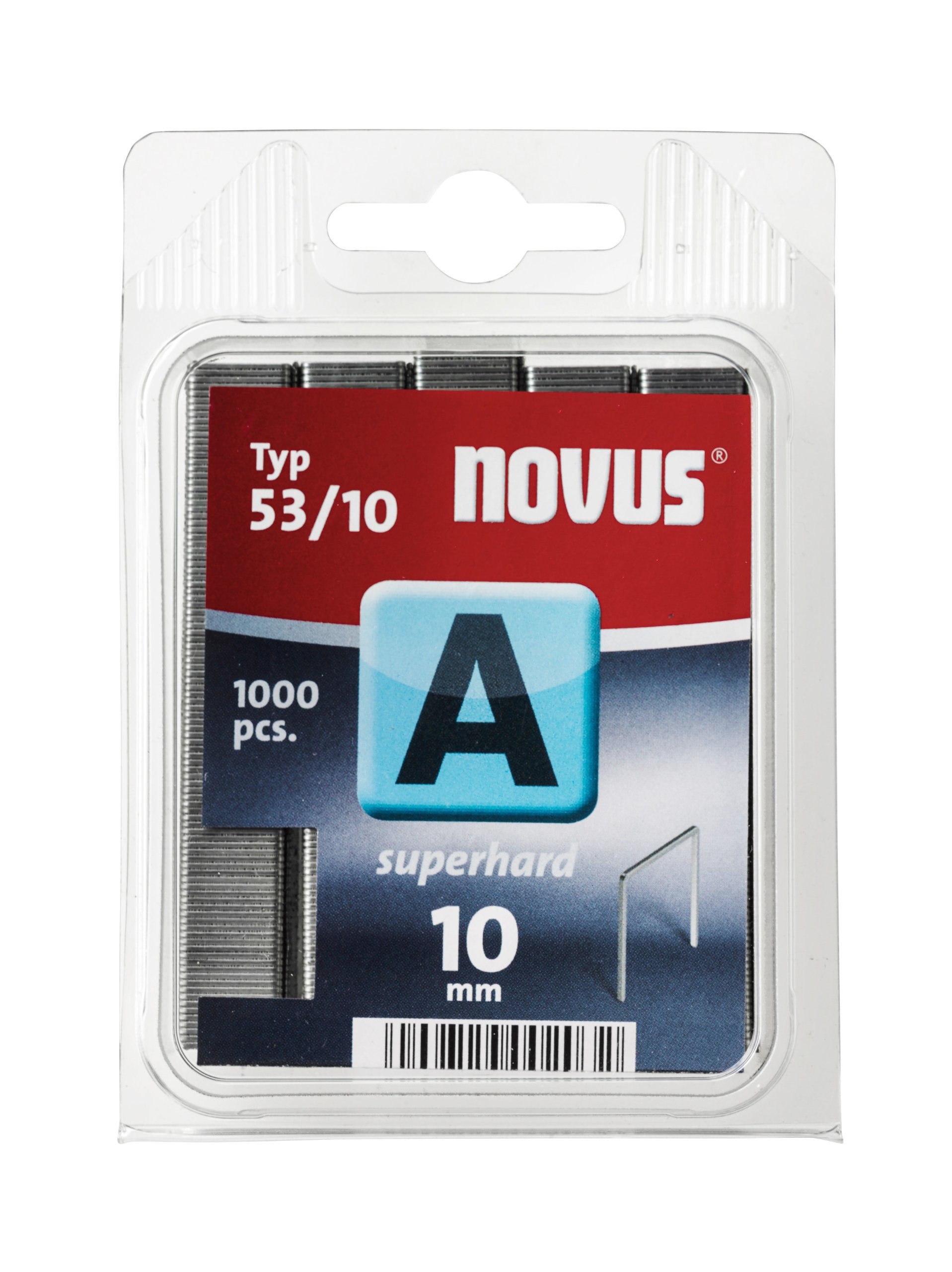 Novus A 53 Enemy Wire Staples 1000 Pieces 10 mm — image 1