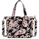 Vera Bradley womens Cotton Multi-strap Shoulder Satchel Purse