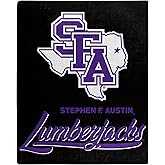 Northwest NCAA Unisex-Adult Raschel Throw Blanket