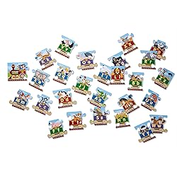 Melissa & Doug Alphabet Express Jumbo Jigsaw Floor