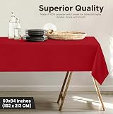Utopia Kitchen Rectangle Tablecloth 152x213 cm Pack of 2 Red view 3