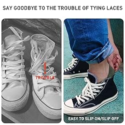 UamGlsob 2 Pairs 5/16" Flat Elastic Shoe