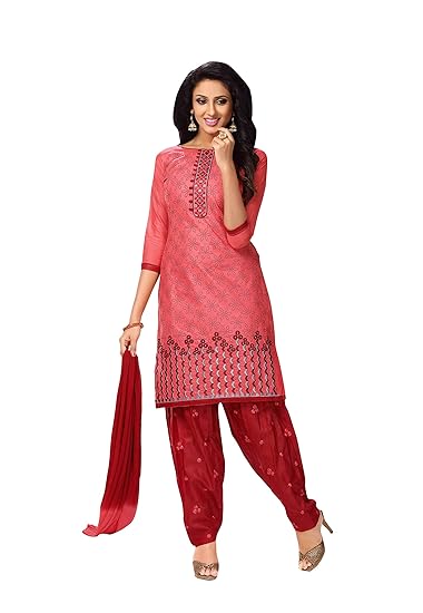 Oomph! Womens Cotton Dress Material