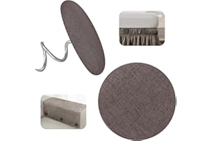 MIOULE Upholstery Tacks Headliner Pins， Fabric Covered Twist Pins for Sofa，Furniture Covers，Armchair Caddies, Armrest Covers,Bed Skirts, Slipcovers, Headliners (Set of 24, Brown)