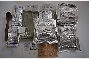 SOPACKO Ready to Eat Meals 3 Pack Military, Emergency Food Supplies, Long-Lasting Meals , Military-Style Rations, Survival Food Kits, Non-perishable Meals, Disaster Preparedness Food, Field Ready Meals - Meals Are Assorted Flavors