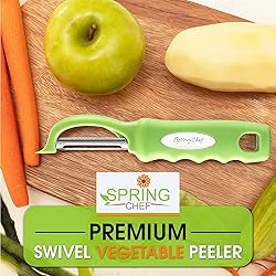 Spring Chef Premium Green Swivel Vegetable Peeler