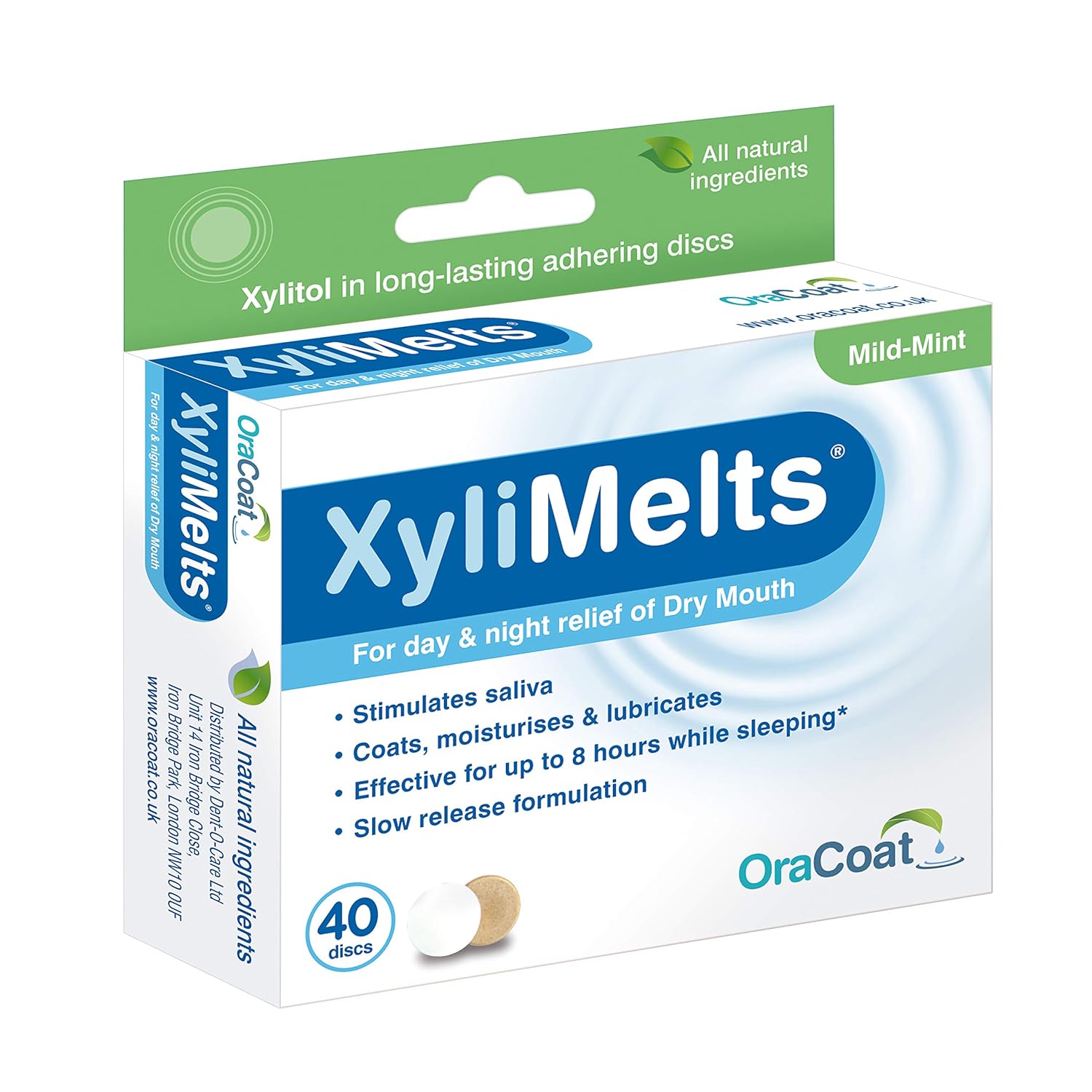 Xylimelts For Dry Mouth-M Size 40ct: Beauty