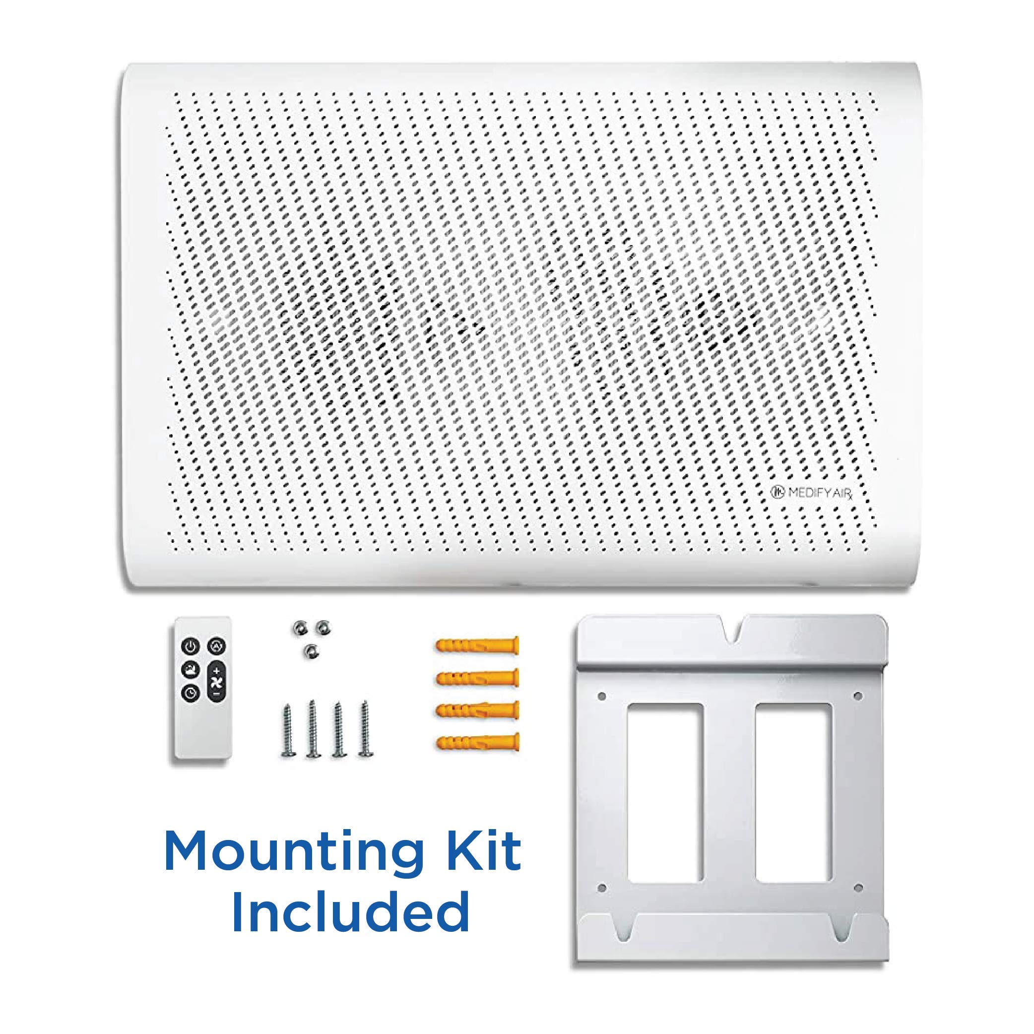 Medify MA-35 Air Purifier with True HEPA H13 Filter | 1,280 ft² Coverage in 1hr for Allergens, Smoke, Wildfires, Odors, Pollen, Pet Dander | Removal to 0.1 Microns | Silver, 1-Pack