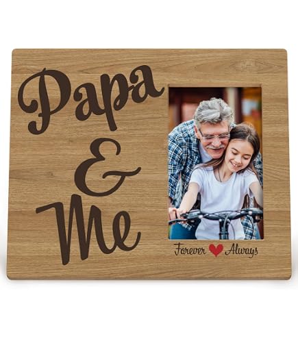 Amazon.com - Mancheng-zi Papa Picture Frames - Papa Gifts for