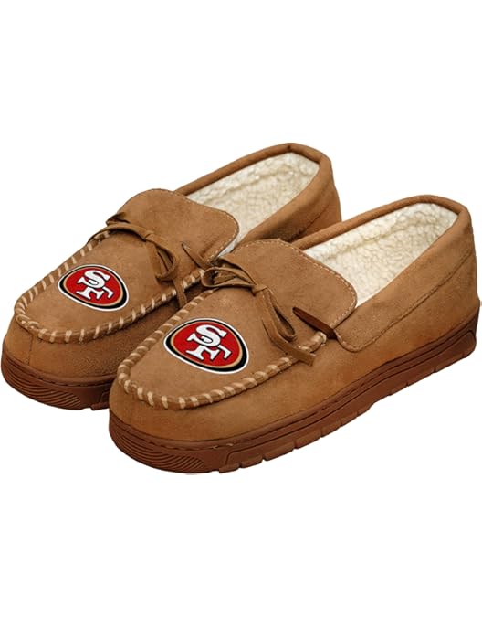 san francisco 49ers men's slippers