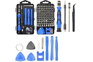 115-in-1 Precision Screwdriver Sets, Professional Repair Tool Kit with Flat Head & Multiple Bits for Electronics, Phone, Watc
