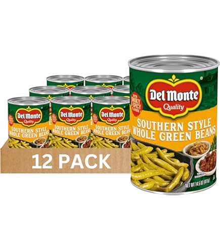 Amazon.com : Margaret Holmes Seasoned Italian Green Beans, 27oz Can, 2 Pack  Bundled with a JFS Recipe card : Grocery & Gourmet Food