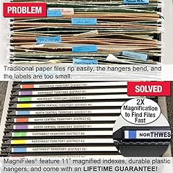 Ultimate Office MagniFile Hanging File Folders