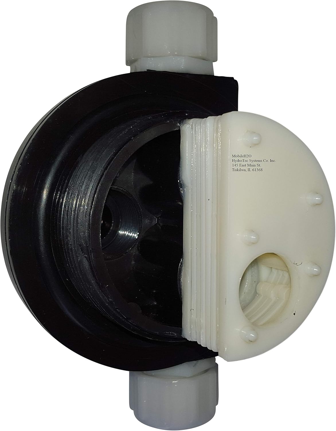 Mobile-Soft-Water 12, 800 gr RV, Portable & Manual Softener w/salt port, includes Lead Free NSF 61 certified connections, used by Recreational vehicle enthusiasts, Boaters, and highly mobile people. - - 