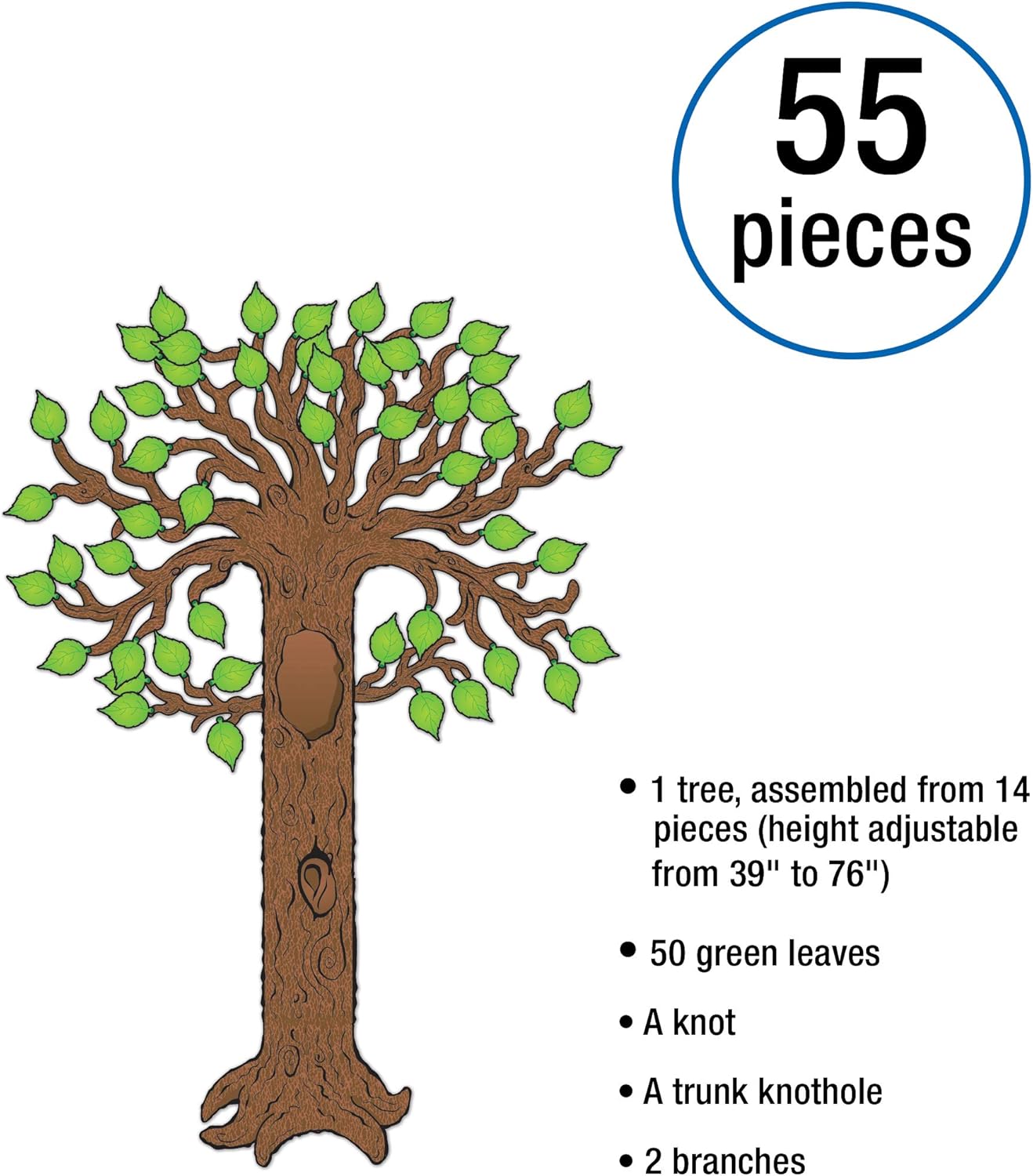 Amazon Com Carson Dellosa Big Tree Bulletin Board Set