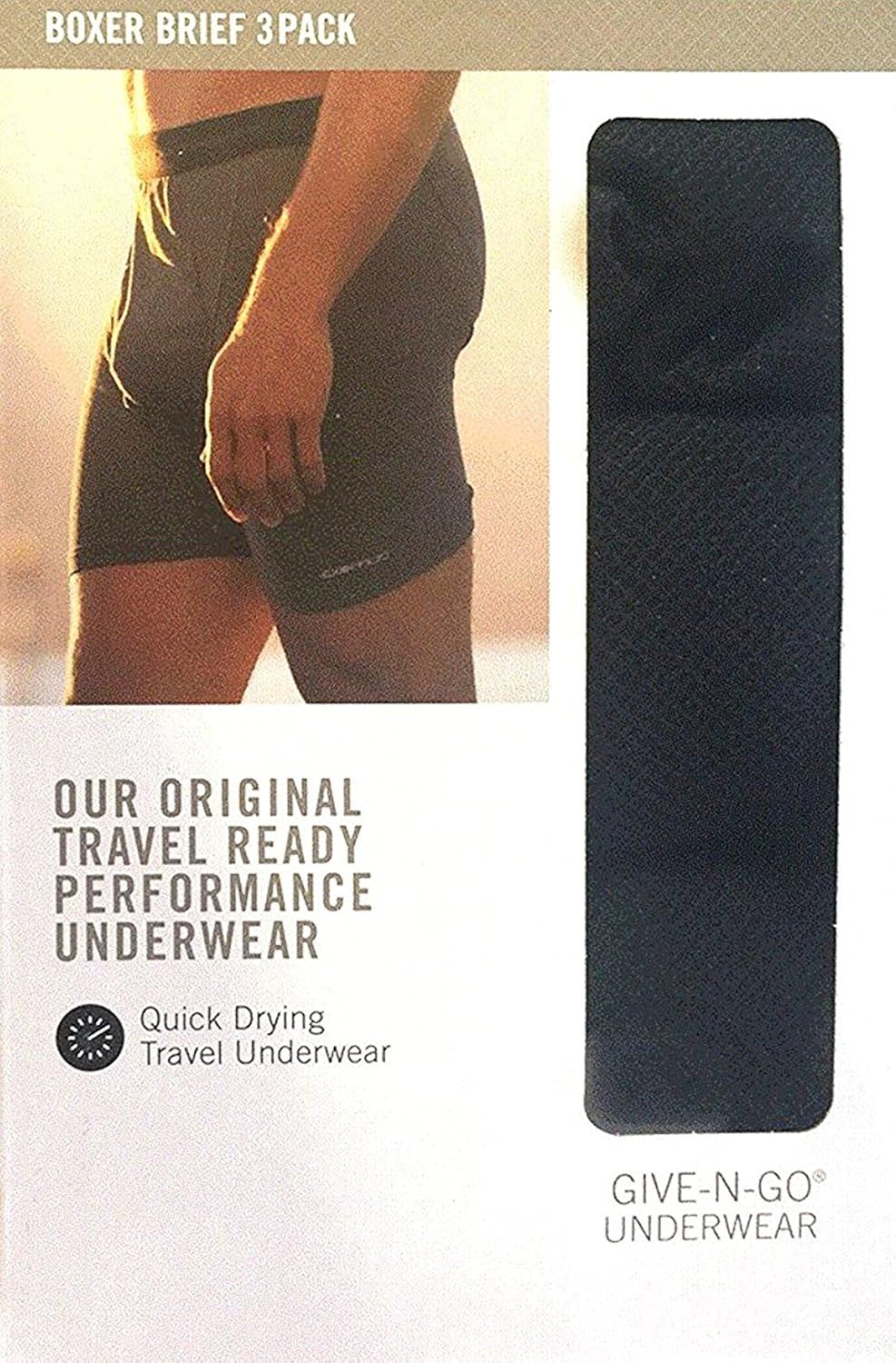 ExOfficio Men's Give-N-Go Boxer Brief 3 Pack: Clothing