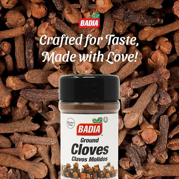 BADIA CLOVES GROUND, 1.75 OZ – PREMIUM QUALITY SPICE FOR BAKING, COOKING & BEVERAGES, AROMATIC & FLAVORFUL