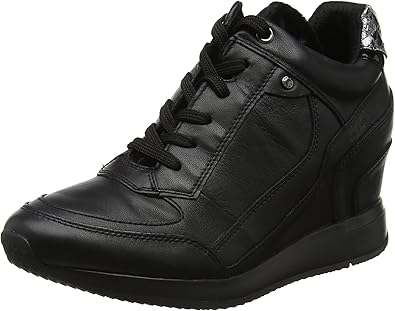 leather sneaker boots womens