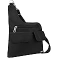 Travelon Anti-Theft Cross-Body Bag, Black, One Size