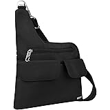 Travelon Anti-Theft Cross-Body Bag, Black, One Size