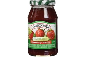 Smuckers Strawberry No Sugar Added Jam, 0.3100 L