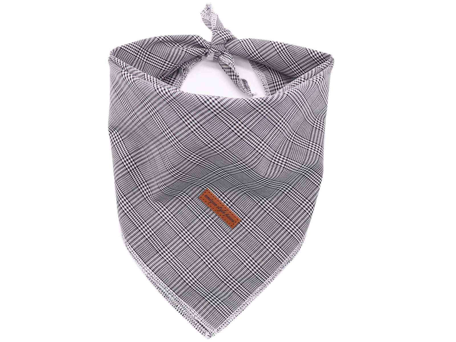 Unique style paws 1 x Dog Bandanas, Washable Cotton Square Bib, Adjustable Dog Scarf for Small Medium Dogs and Cats