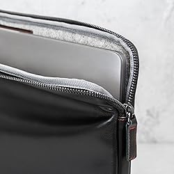 Casemade Real Leather Laptop Case/Zipped Folio Bag
