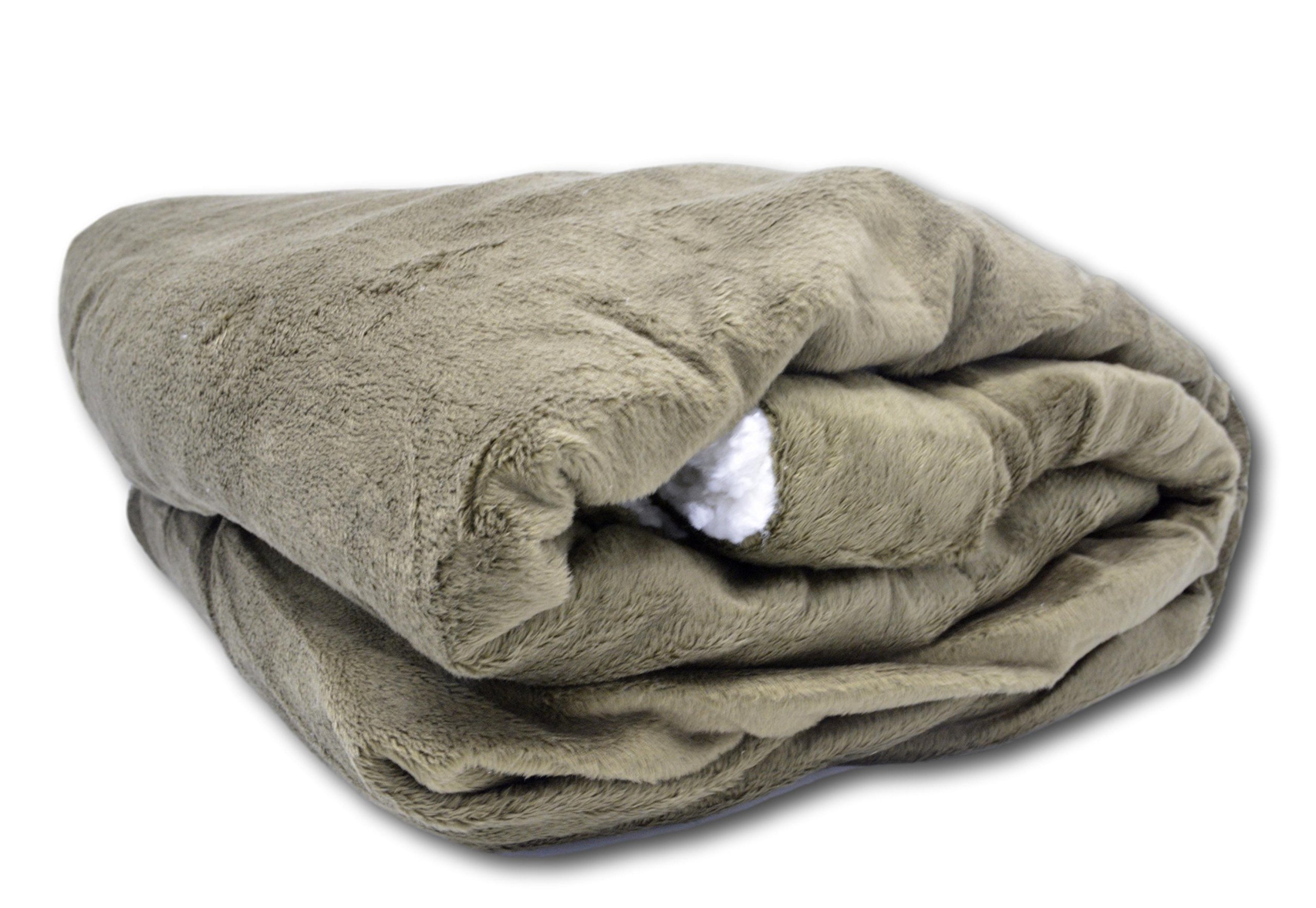 Tache Home Fashion Evergreen Throw Blanket, 50 x 60, Green
