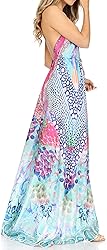 Sakkas 1817 - Lizi Womens Maxi High-low Halter