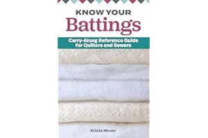 Know Your Battings: Carry-Along Reference Guide for Quilters and Sewers (Landauer) Handy Resource to Choosing and Using the Right Batting for Your Projects; 4x6 Pocket-Size Fits Easily into Your Bag