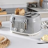 Salter COMBO-9191 Retro Kettle & Toaster Set 1.7L 4-Slice Blue Grey view 5