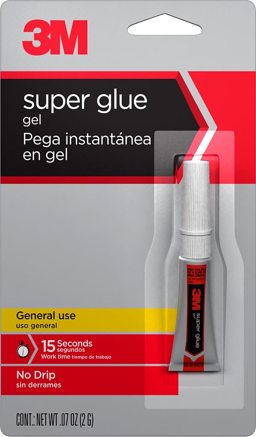 3M 1800712 Super Glue Gel, .07Ounce