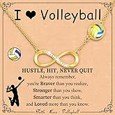 Miss Chipmunk Valentines Day Gifts for Her- Softball/Football/Volleyball/Soccer/Basketball Necklace for Girls,Sports Accessories Jewelry Gifts for Teen Girls Players Fan Coach Team
