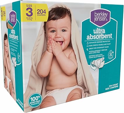 berkley jensen diapers size 6