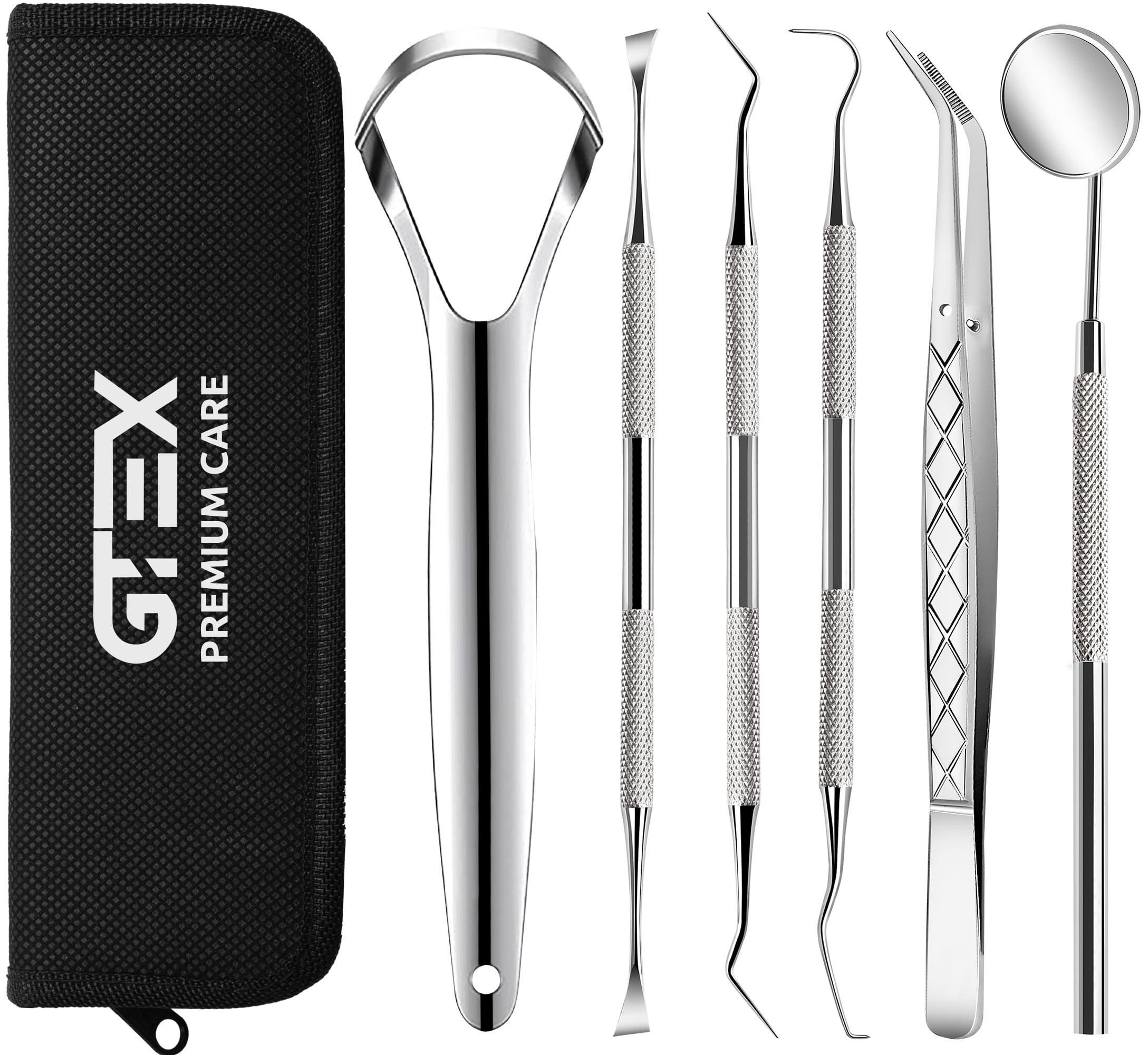 Photo 1 of GTEX Dental Tools, Dental Pick, Plaque Remover for Teeth, Teeth Cleaning Tools, Plaque Tartar Remover for Teeth, Dental Picks for Teeth Cleaning, Teeth Cleaning Kit, Dentist Tools