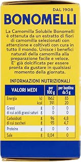 Bonomelli Classic Soluble Chamomile Pack 20 Sachets view 2