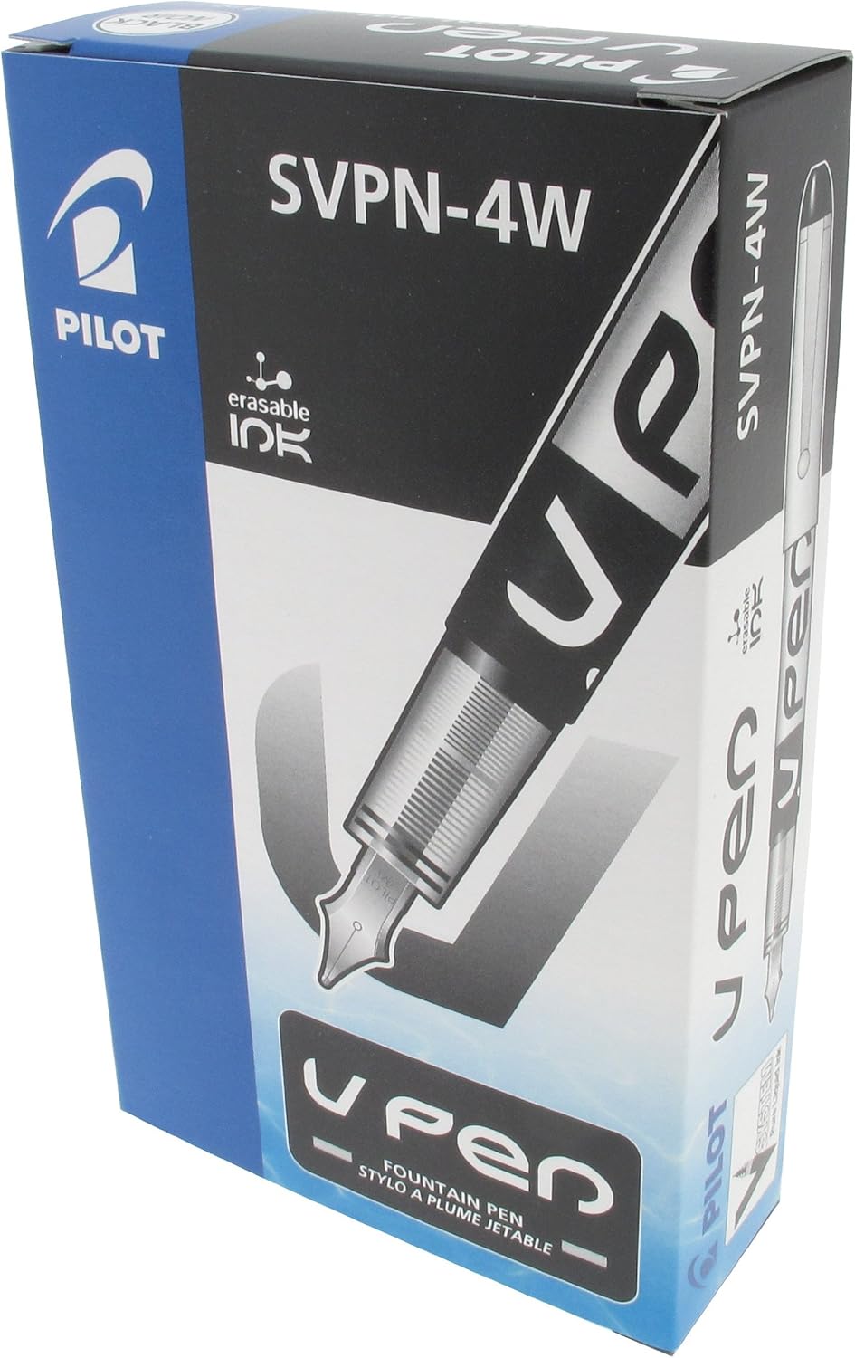 Pilot V Pen Disposable Fountain Pen - Black, Box of 12, 1 count (Pack of 12) - Image 3