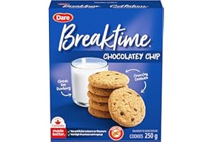 Breaktime Chocolate Chip - Cookies with Real Chocolate Chips 250g Unit Pack