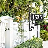 Whitehall Products Ironwork Nite Bright Lawn Sign