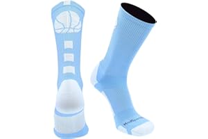 MadSportsStuff Basketball Socks for Boys Girls - Athletic Crew Socks - Youth and Adult Sizes