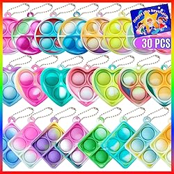 ONKULL Pop Fidget Keychain It Mini Fidget Toys Bulk