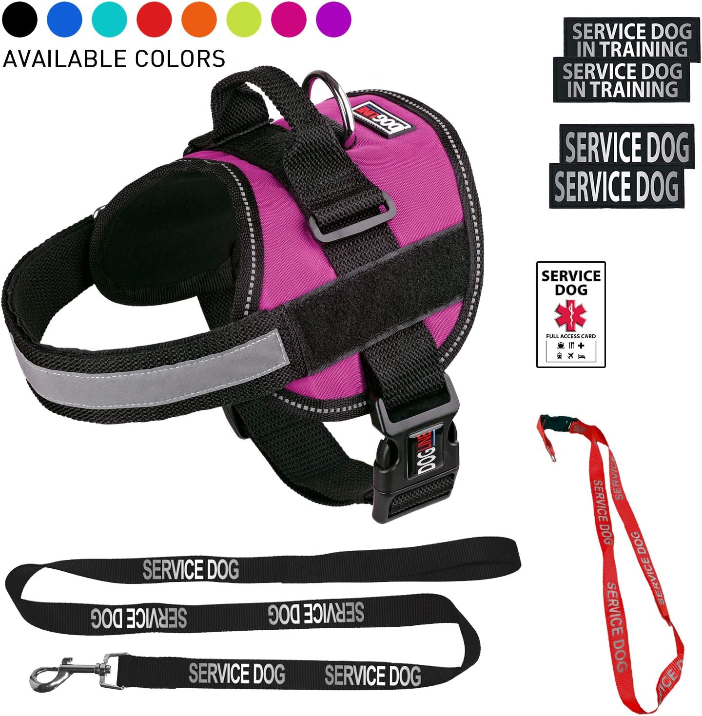 service dog vest and id