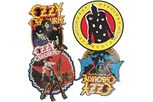 Desert Cactus Ozzy Osbourne Sticker Sheet Vinyl Decal Laptop Water Bottle Car Scrapbook (Type 2 V10)