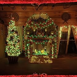 Dazzle Bright 2 Pack Total 132FT 400LED Red and
