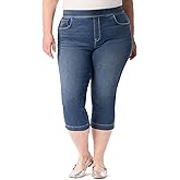 Gloria Vanderbilt Womens Amanda Pull on Capri Standard