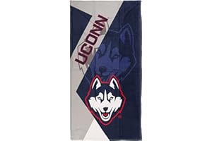 Northwest UCONN Huskies 30 x 60 Inch Beach Towel, Puzzle Design