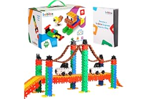 BEBLOX Building Blocks - Stem Building Toys for Kids 250 pcs Set - Educational Fun stem Toy - Birthday Gifts for Boys & Girls Age 5 6 7 8 9 10 11 12 Years Old in up