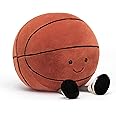 Jellycat Amuseables Basketball Stuffed Toy, 12.5 inches - Basketball Plush Gift for Sports Fans