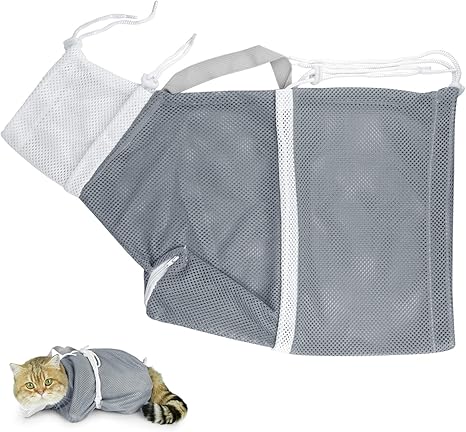 Pet Chat Sac De Toilettage Sac Filet De Bain De Lavage De Chat Sac De Douche Pet Chat Sac De Toilettage Sac Filet De Bain De Lavage De Chat Sac De Douche